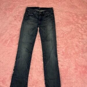7 For All Mankind butterfly jeans